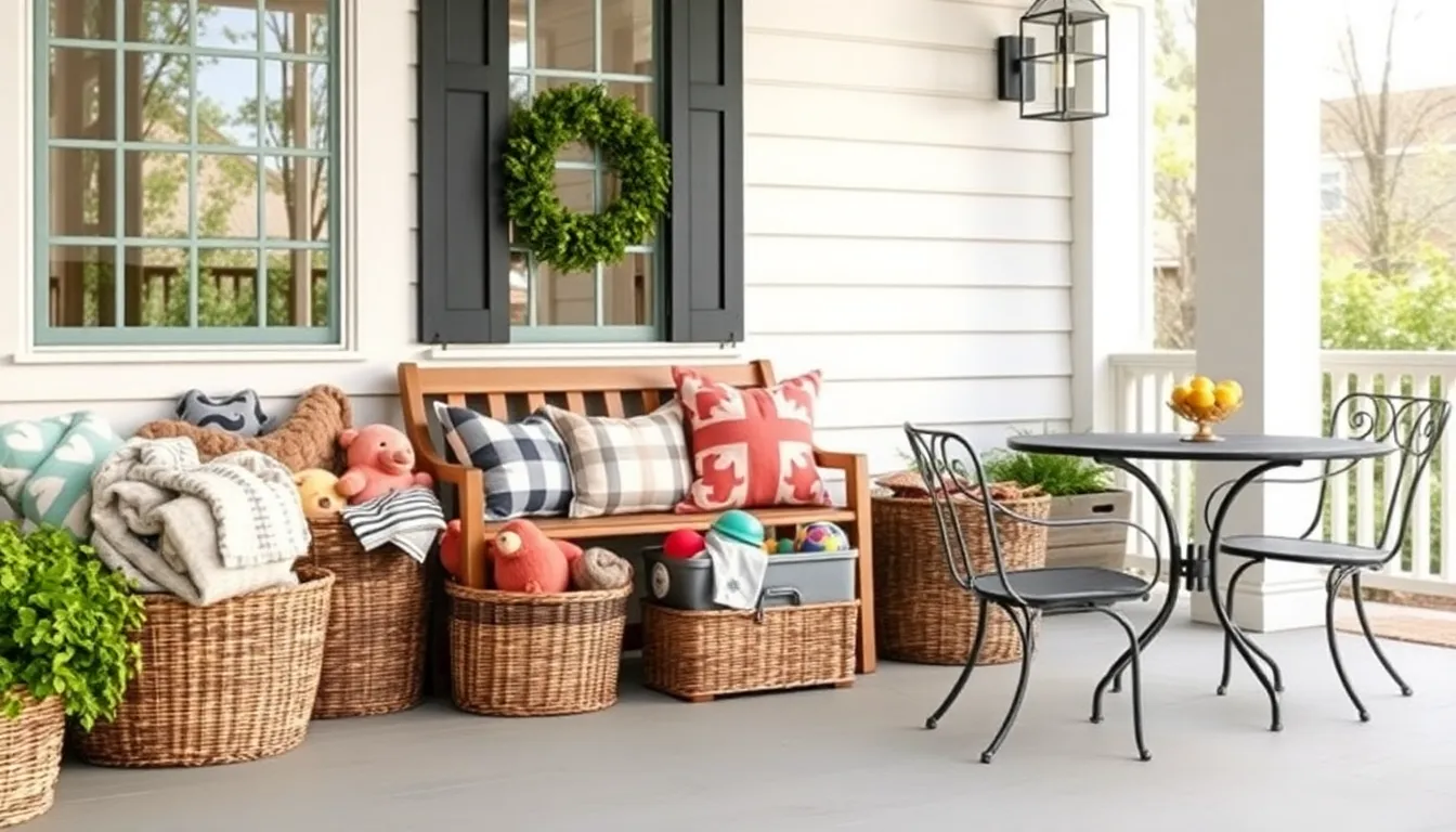 15 Stunning Front Porch Decor Ideas to Transform Your Home's Curb Appeal 13