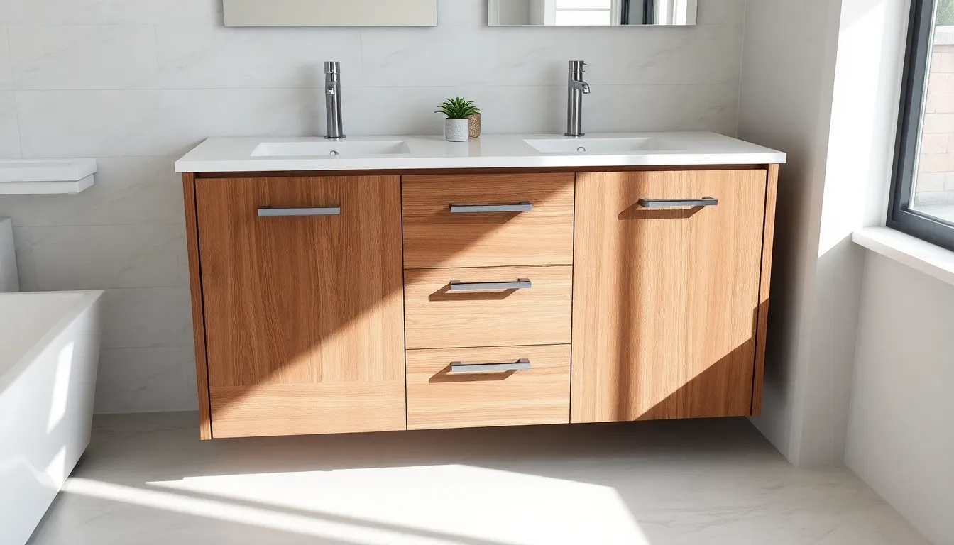 17 Sleek Modern Bathroom Cabinet Ideas to Transform Your Space in 2025 14 17 Sleek Modern Bathroom Cabinet Ideas to Transform Your Space in 2025 13