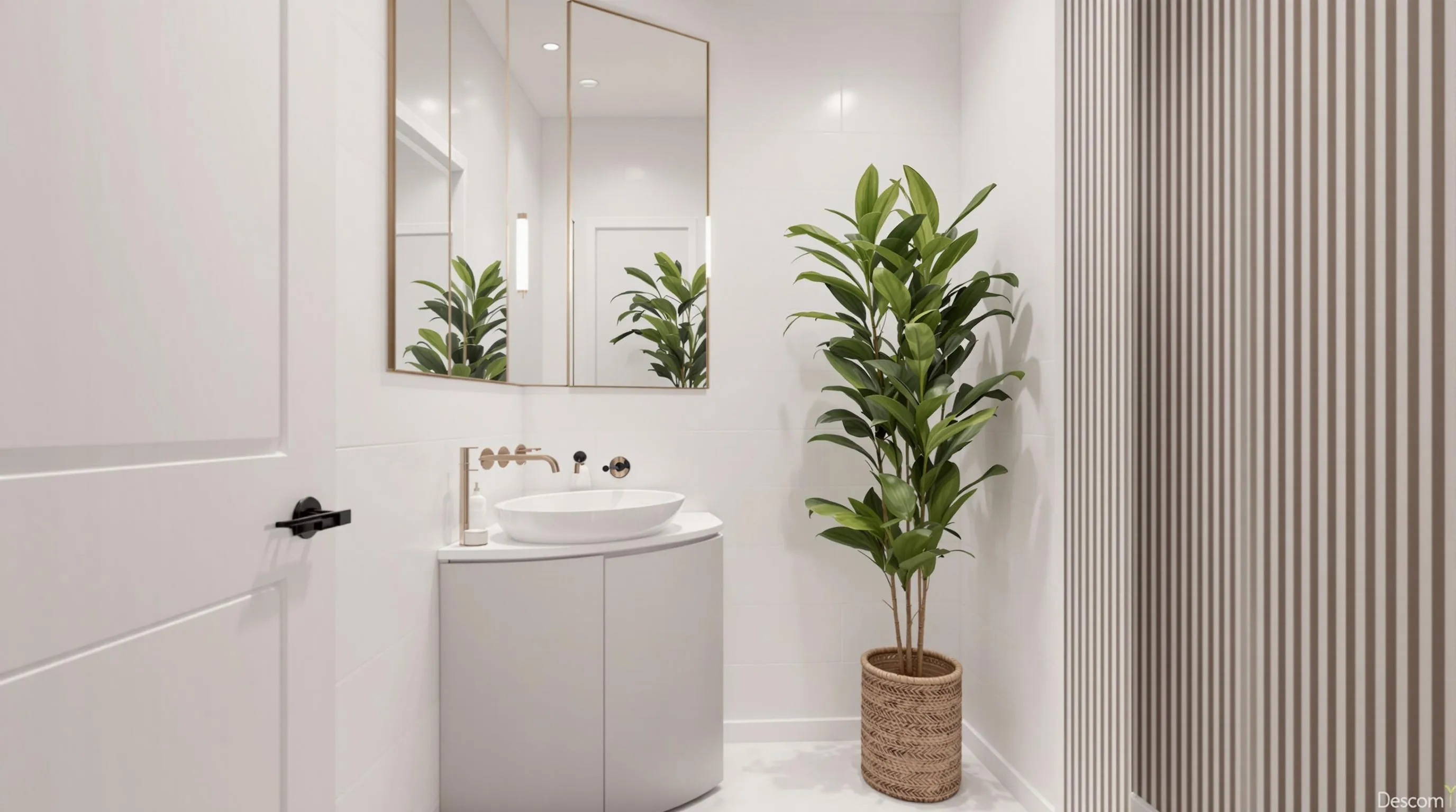20 Stunning Powder Room Design Ideas That Will Wow Your Guests 14 20 Stunning Powder Room Design Ideas That Will Wow Your Guests 13
