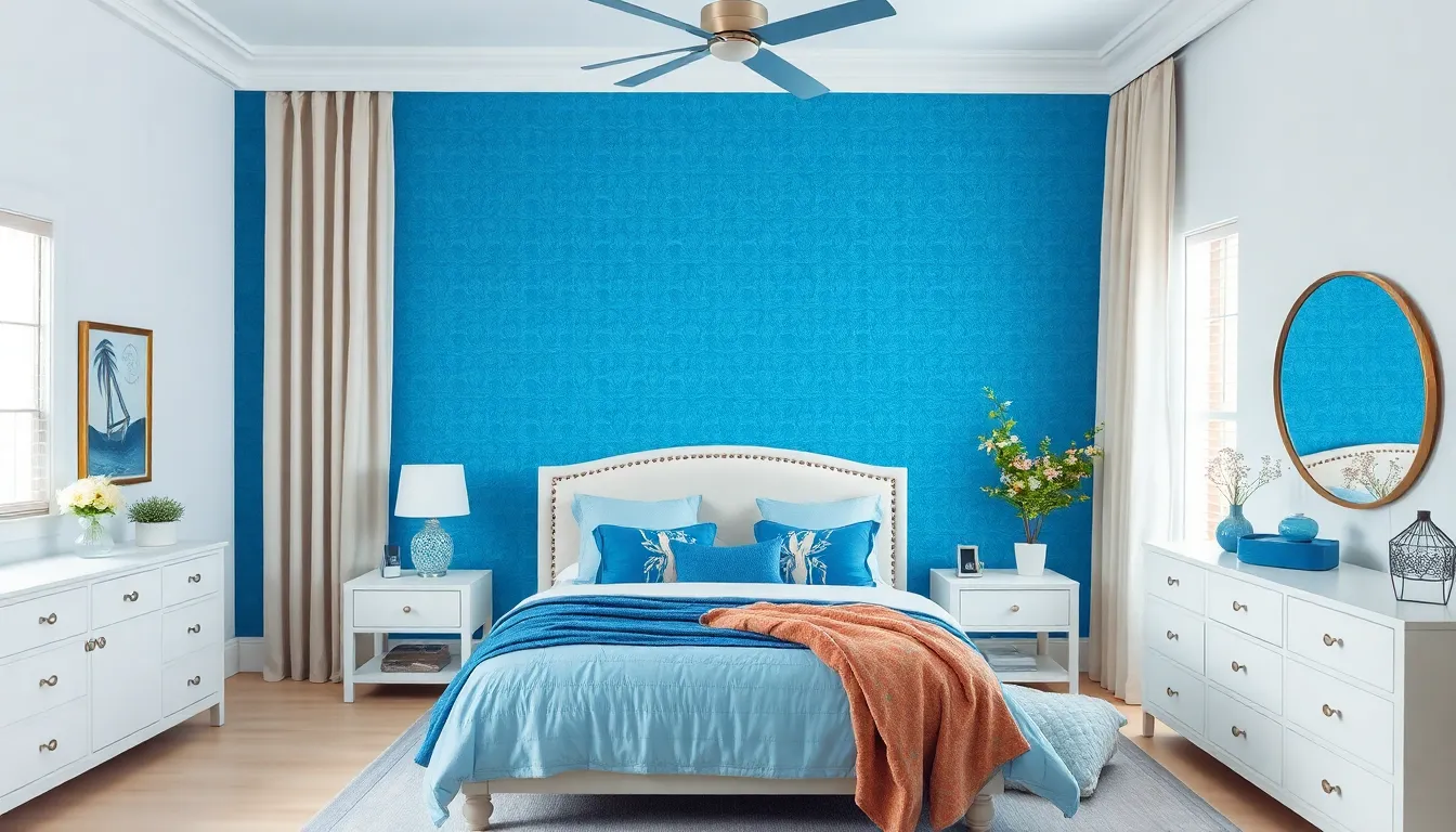 15 Stunning Blue Bedroom Ideas to Create Your Perfect Sleep Sanctuary 16 15 Stunning Blue Bedroom Ideas to Create Your Perfect Sleep Sanctuary 15