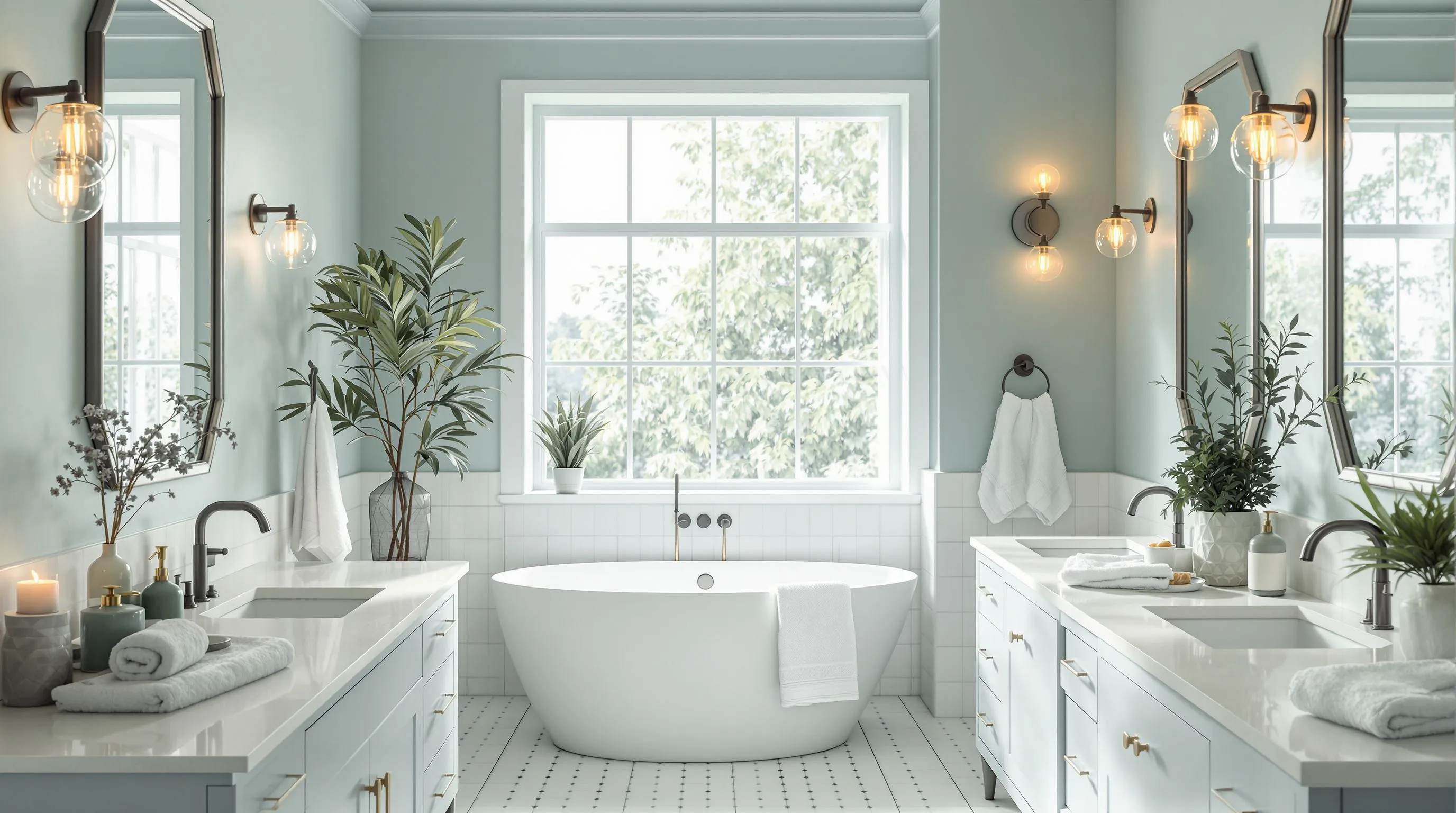 Best Calming Paint Colors for a Relaxing Bathroom Retreat (2025 Guide) 16 Best Calming Paint Colors for a Relaxing Bathroom Retreat (2025 Guide) 15