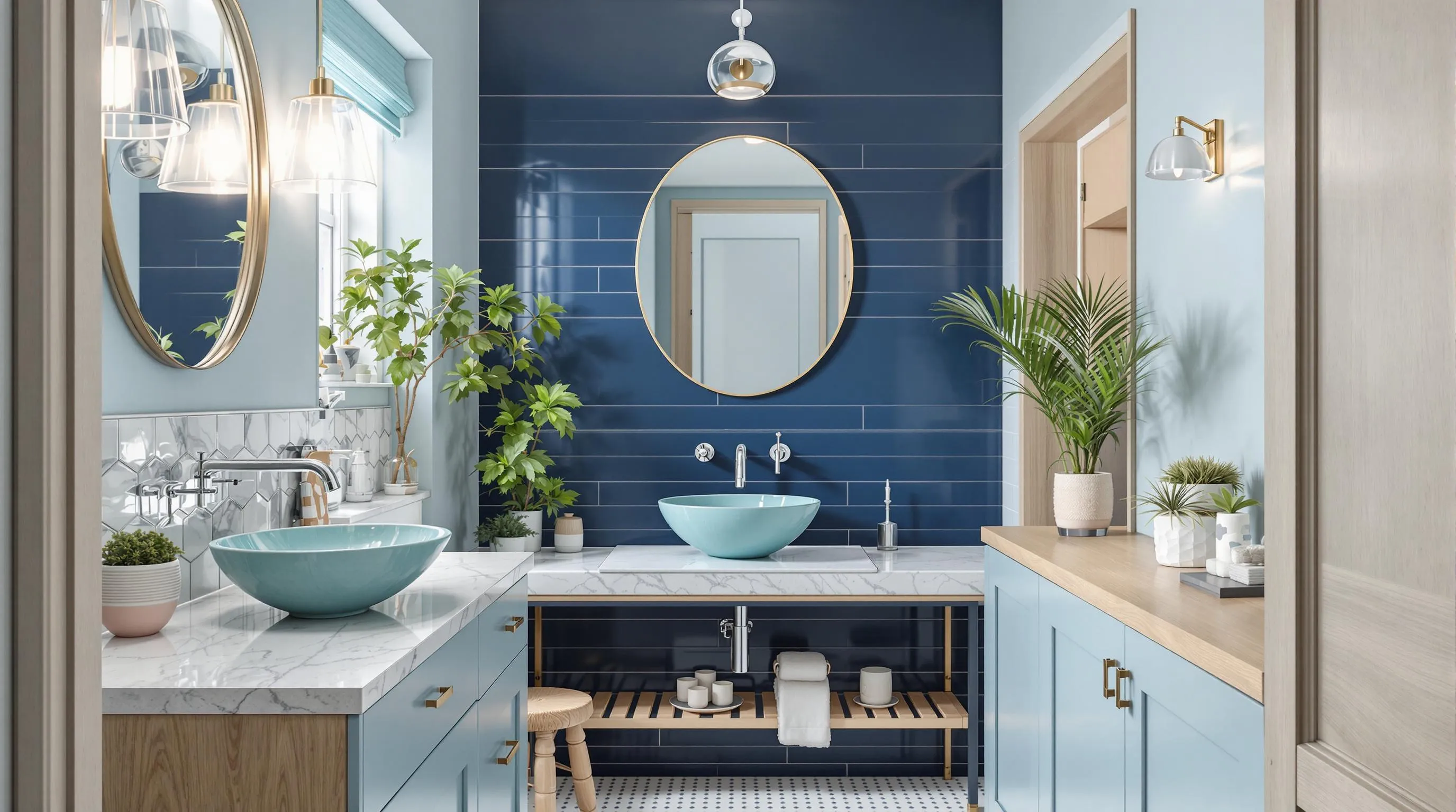 15 Cool Blue Bathroom Ideas for a Refreshing Spa-Like Sanctuary at Home 16 15 Cool Blue Bathroom Ideas for a Refreshing Spa-Like Sanctuary at Home 15
