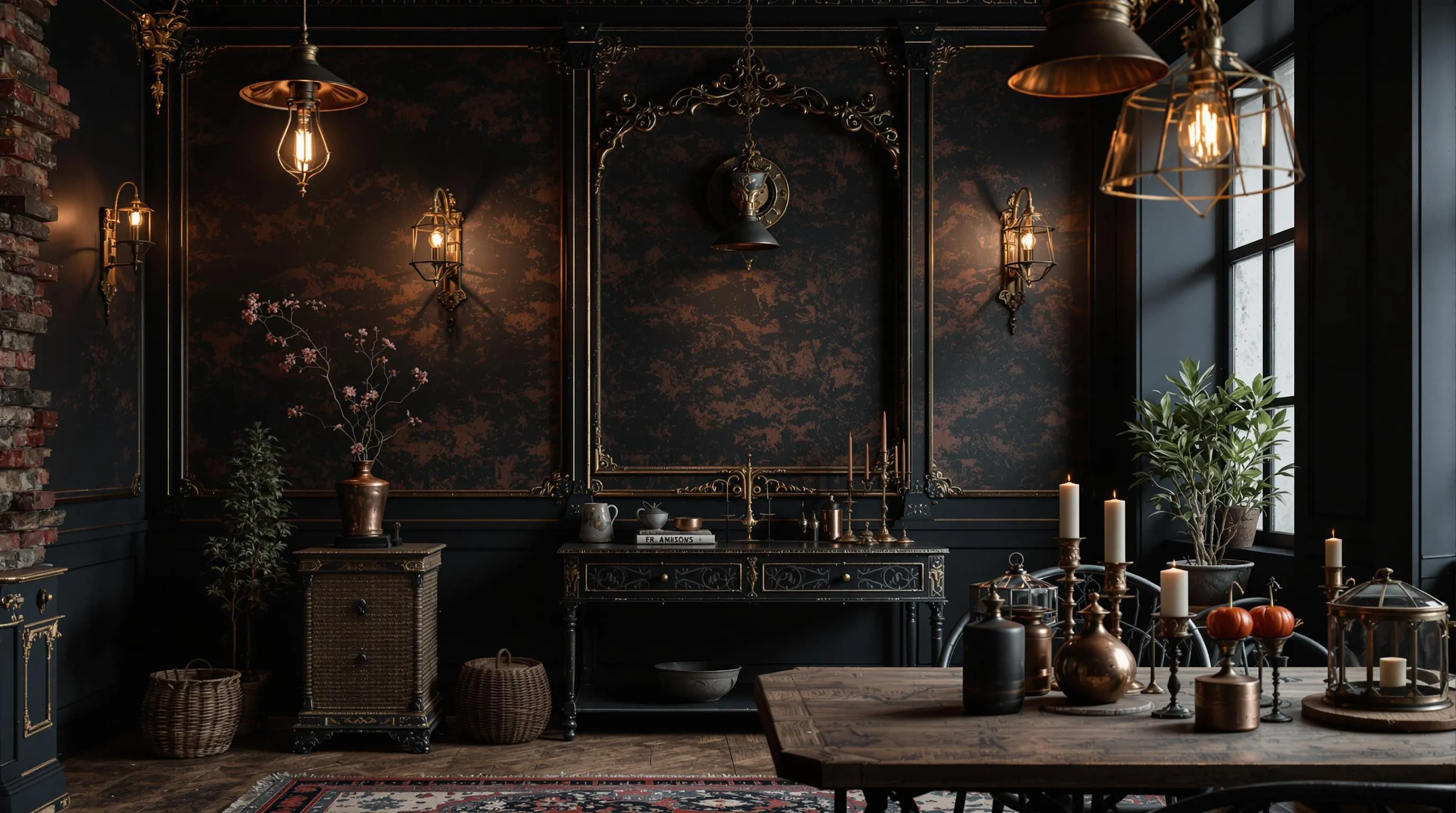 Dark Paint Colors That Bring Western Gothic Charm to Your Home 15