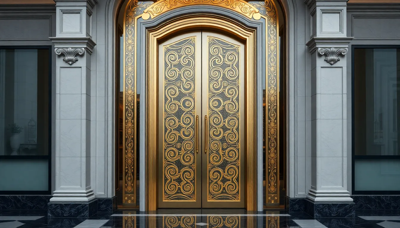 10 Breathtaking Luxury Entry Door Designs to Transform Your Home's First Impression 16 10 Breathtaking Luxury Entry Door Designs to Transform Your Home's First Impression 15