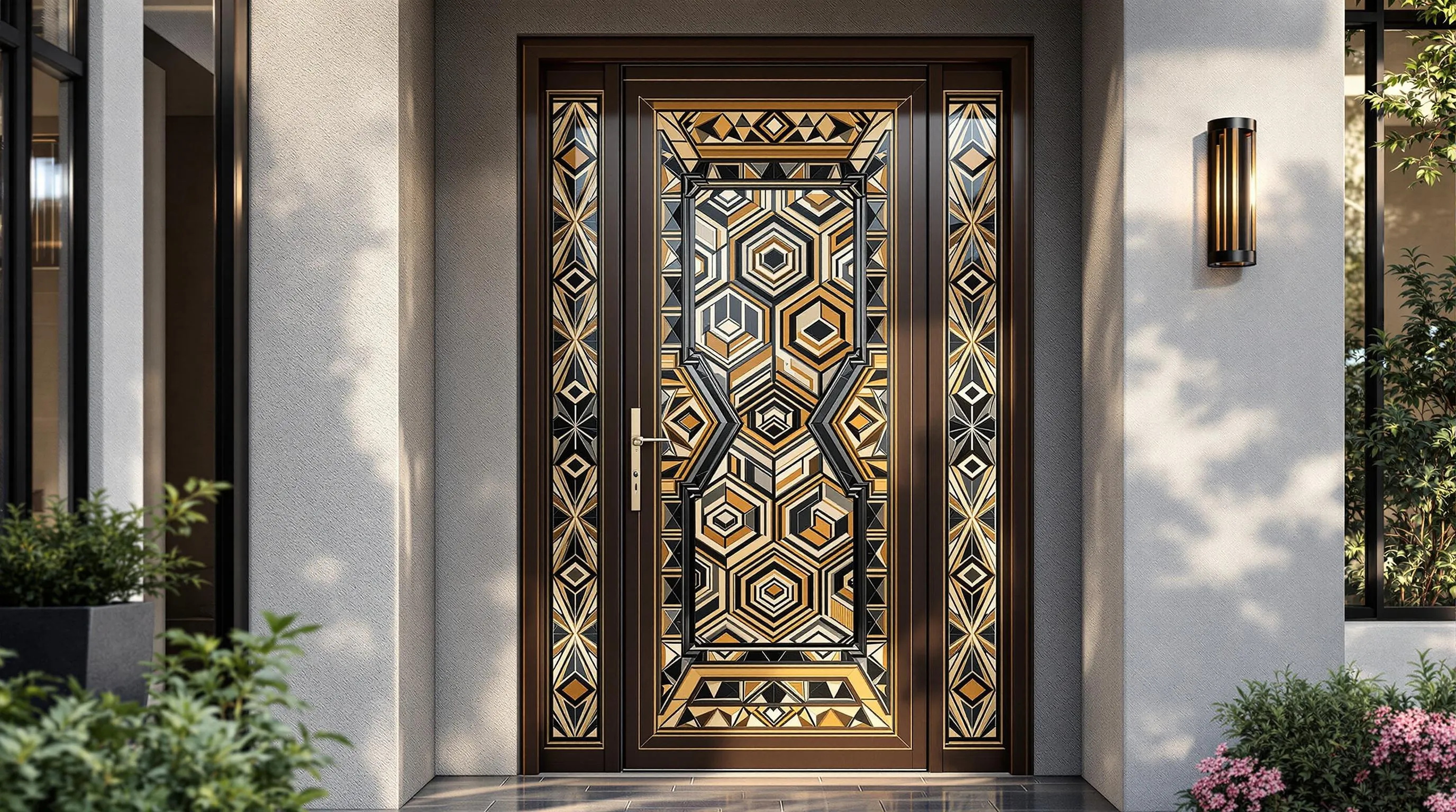 10 Stunning Modern Front Door Design Ideas to Transform Your Home's Entrance 16 10 Stunning Modern Front Door Design Ideas to Transform Your Home's Entrance 15