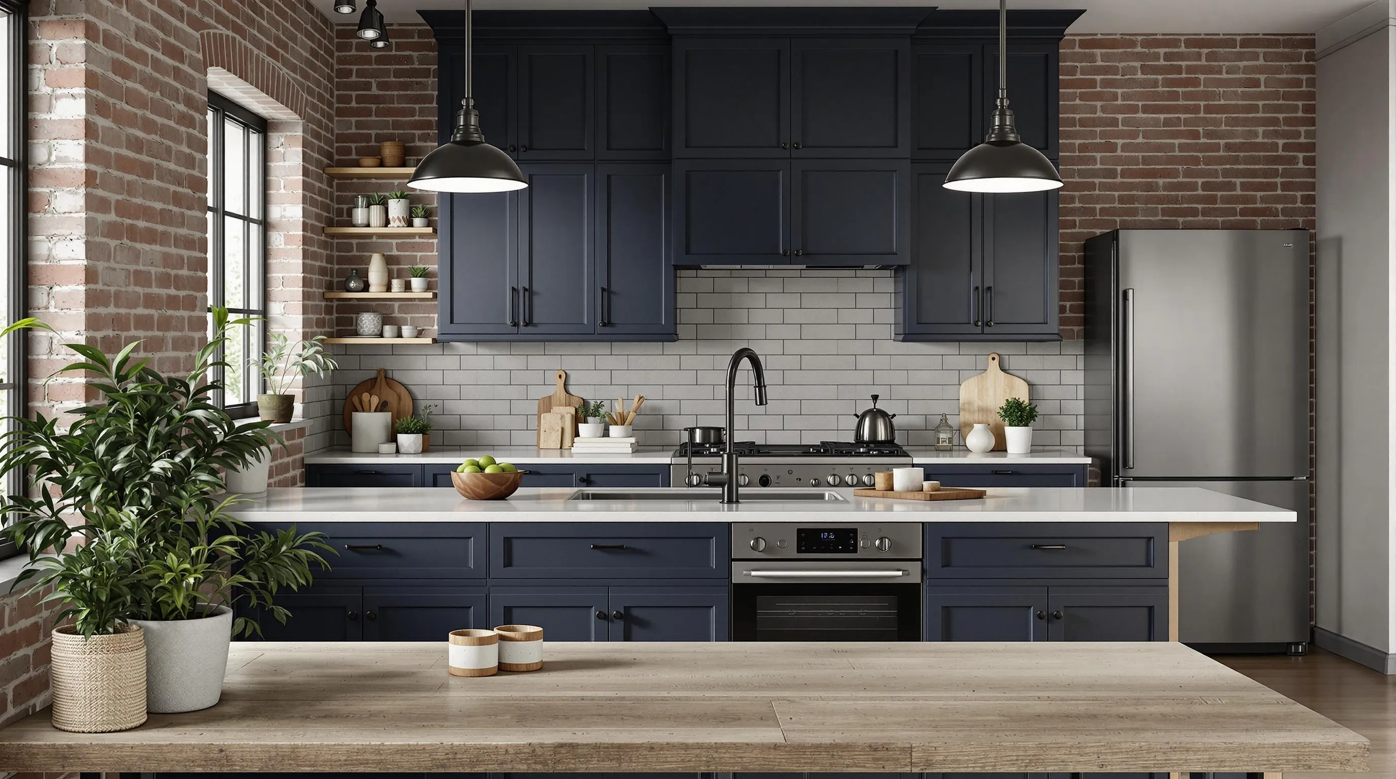 15 Dramatic Moody Kitchen Ideas to Transform Your Space | Dark & Sophisticated Design 16 15 Dramatic Moody Kitchen Ideas to Transform Your Space | Dark & Sophisticated Design 15