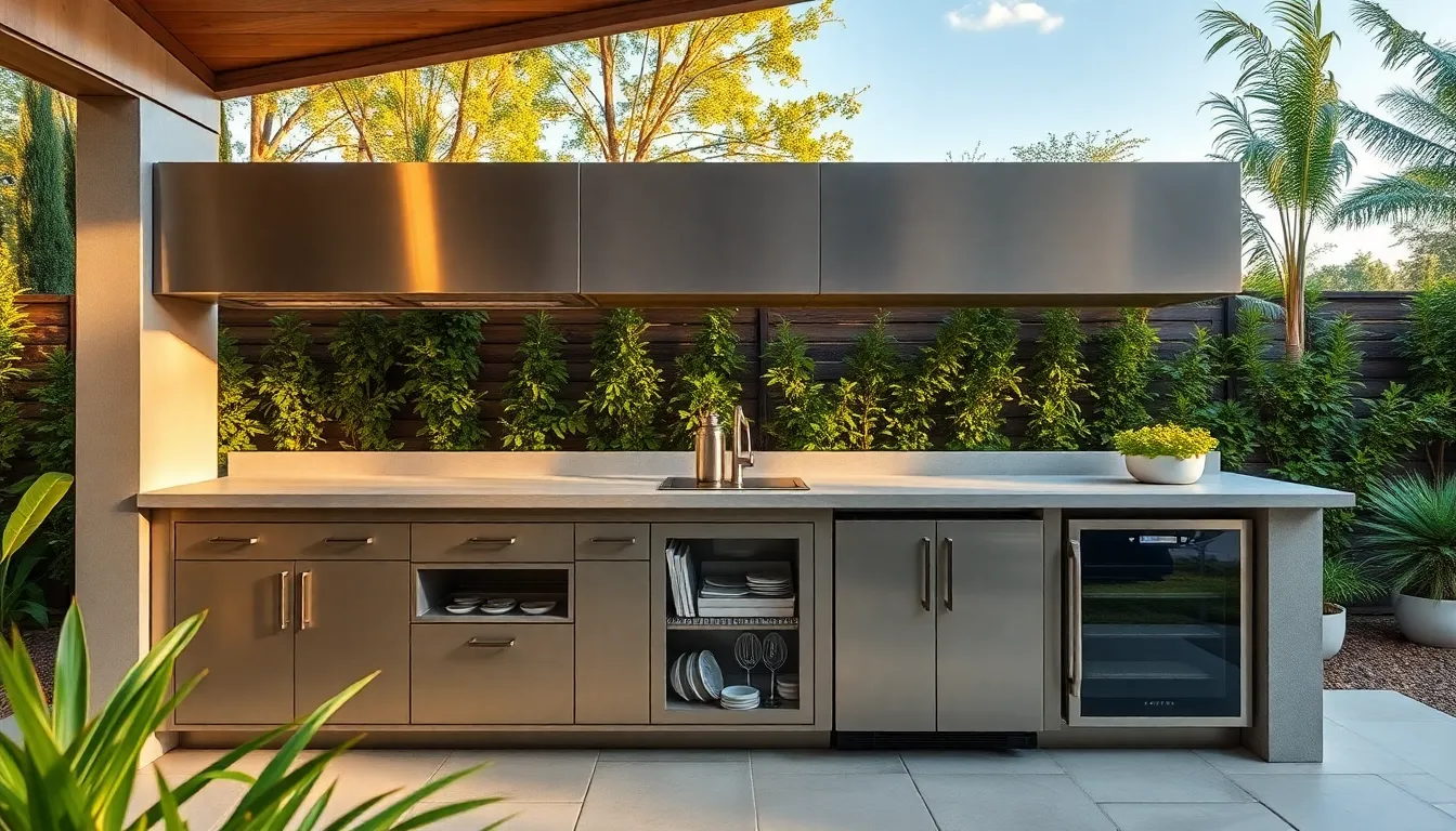 10 Stunning Outdoor Kitchen Ideas to Transform Your Backyard Space 15