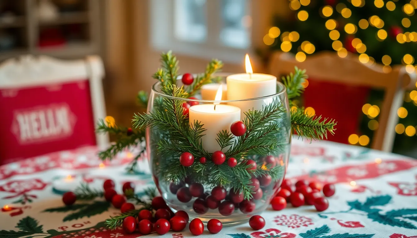 15 Stunning DIY Christmas Table Centerpieces That Won't Break Your Budget 18 15 Stunning DIY Christmas Table Centerpieces That Won't Break Your Budget 17