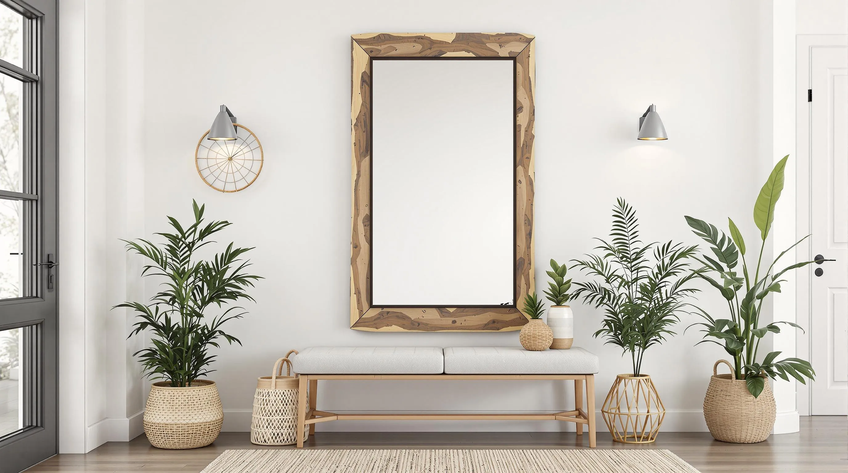 15 Stunning Foyer Mirror Ideas to Transform Your Entryway Instantly 18 15 Stunning Foyer Mirror Ideas to Transform Your Entryway Instantly 17