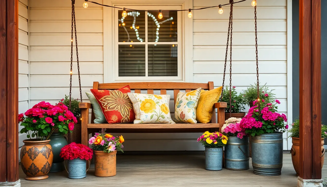 15 Stunning Front Porch Decor Ideas to Transform Your Home's Curb Appeal 17