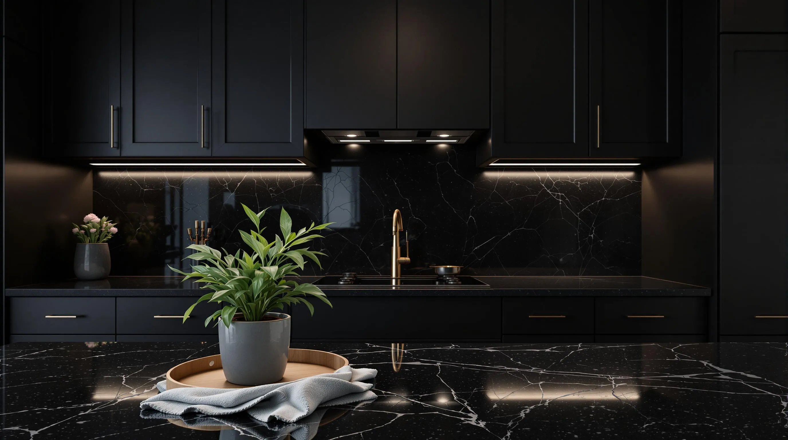 15 Dramatic Moody Kitchen Ideas to Transform Your Space | Dark & Sophisticated Design 18 15 Dramatic Moody Kitchen Ideas to Transform Your Space | Dark & Sophisticated Design 17