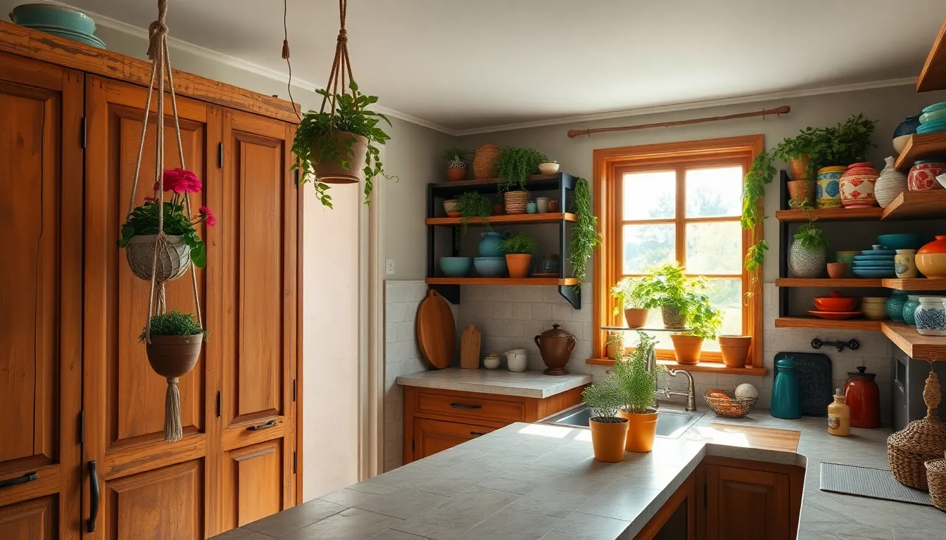 10 Dreamy Boho Kitchen Ideas to Transform Your Space | DIY Inspiration Guide 2 10 Dreamy Boho Kitchen Ideas to Transform Your Space | DIY Inspiration Guide 1