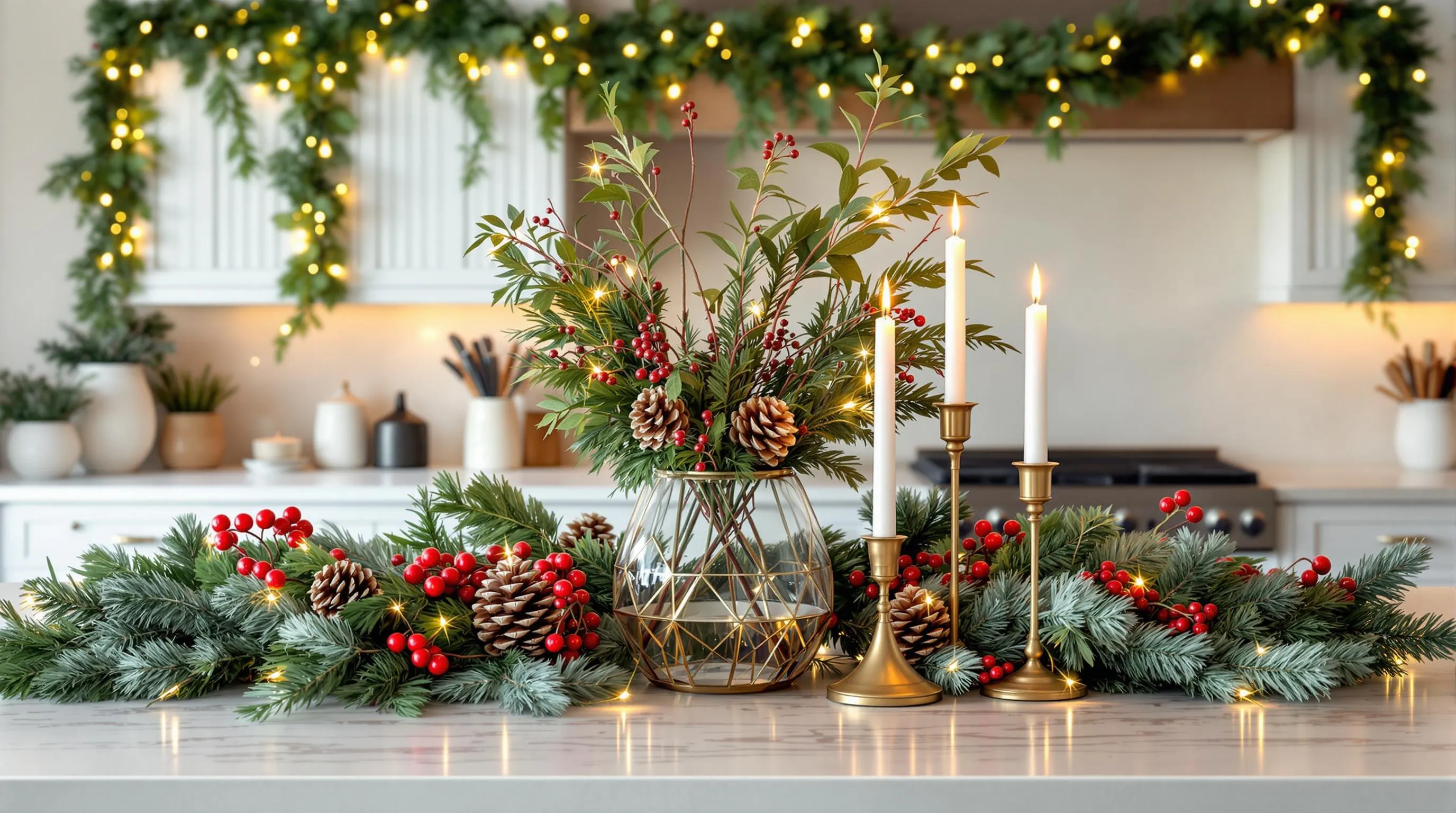 25 Festive Christmas Kitchen Decor Ideas to Create Holiday Magic | 2025 Guide 2 25 Festive Christmas Kitchen Decor Ideas to Create Holiday Magic | 2025 Guide 1