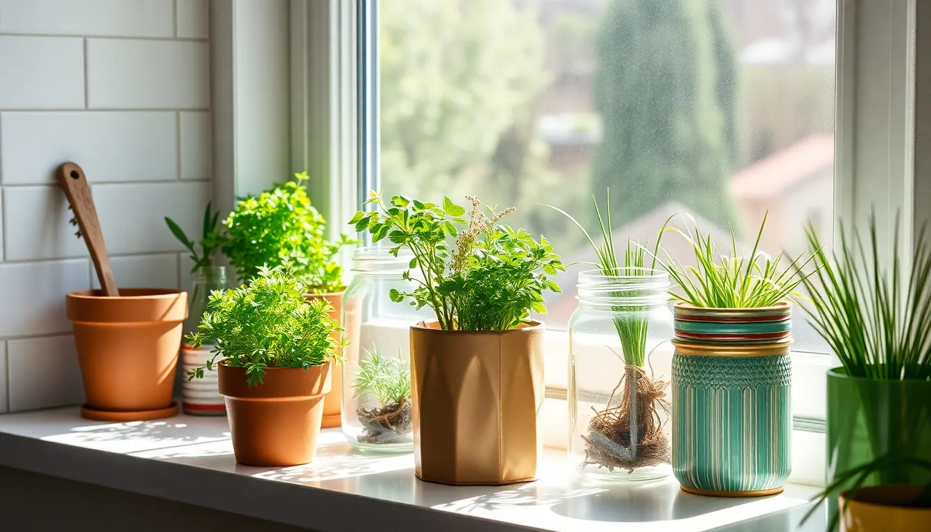 10 Easy DIY Indoor Herb Garden Ideas to Freshen Up Your Home Space 1