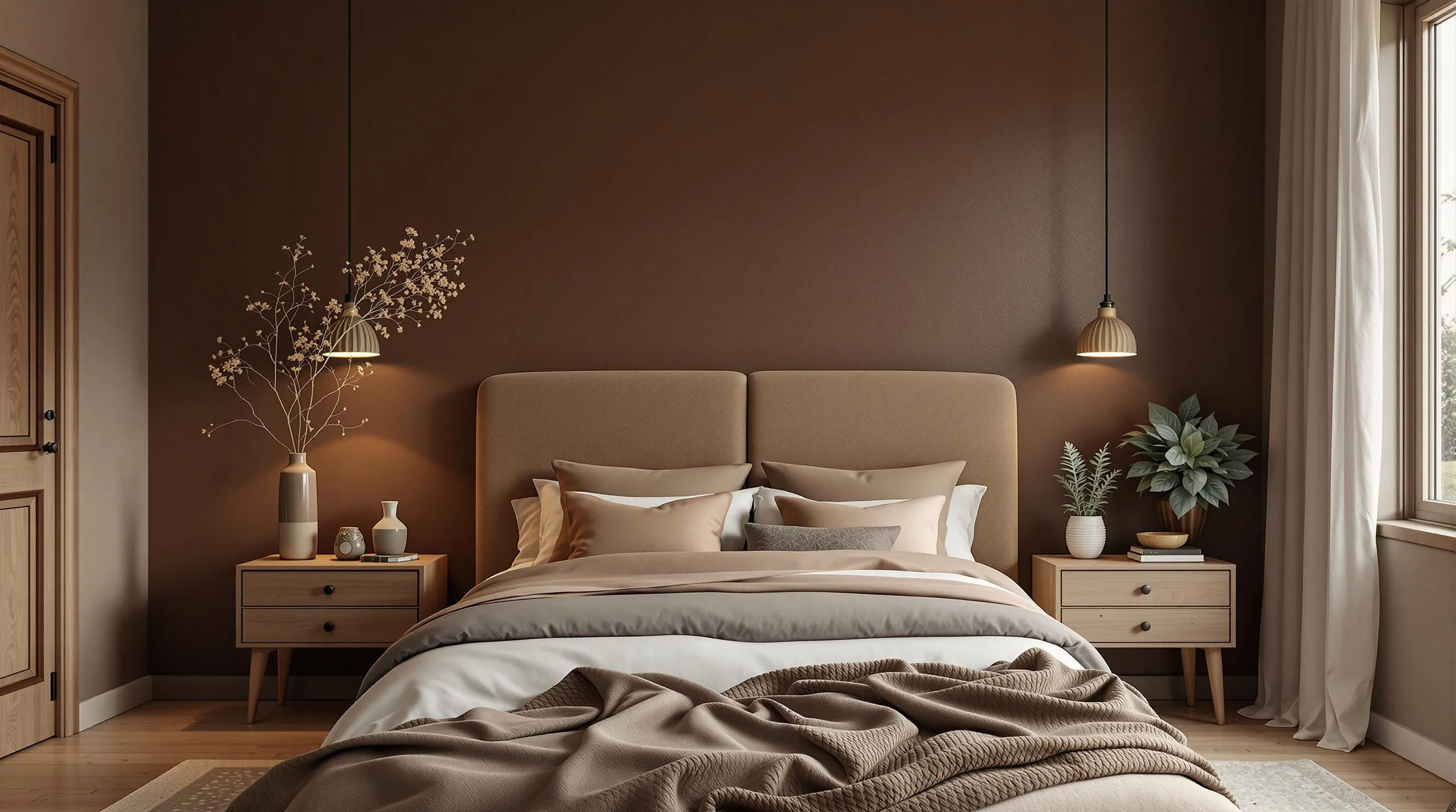 Earth Tone Paint Colors for Bedroom: 15 Calming Shades That Transform Any Space 1