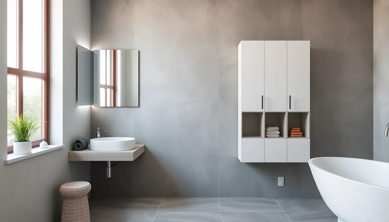 17 Sleek Modern Bathroom Cabinet Ideas to Transform Your Space in 2025 2 17 Sleek Modern Bathroom Cabinet Ideas to Transform Your Space in 2025 1