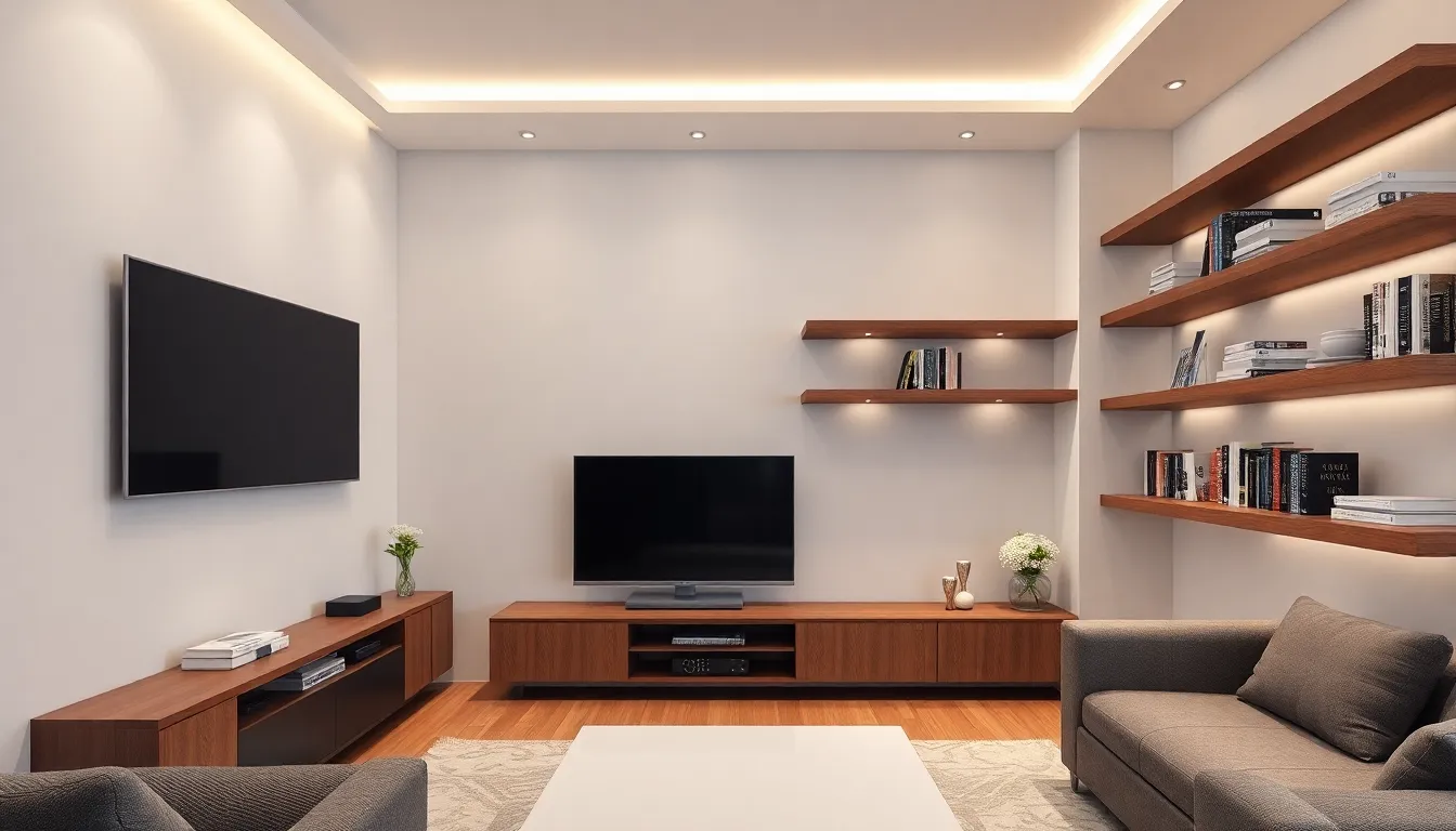 25 Stunning Modern TV Wall Ideas to Transform Your Living Room | 2025 Design Guide 2 25 Stunning Modern TV Wall Ideas to Transform Your Living Room | 2025 Design Guide 1