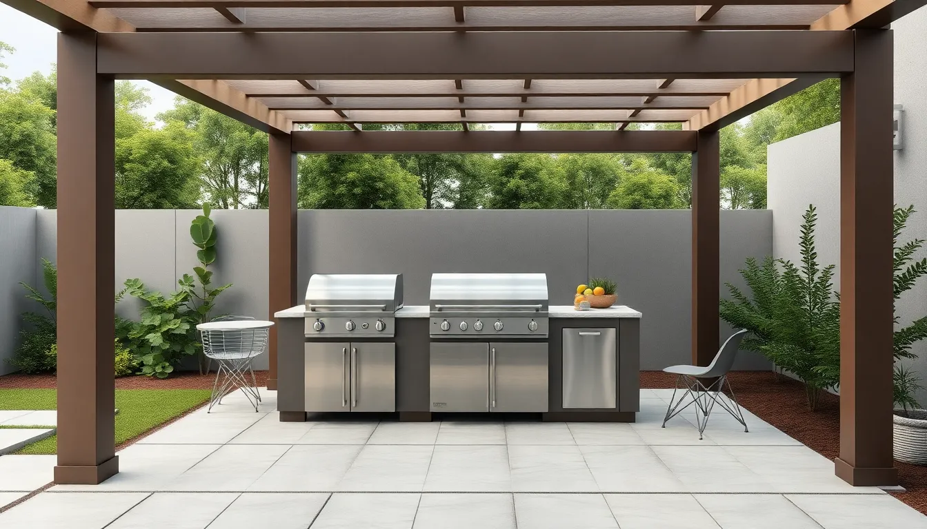10 Stunning Outdoor Kitchen Ideas to Transform Your Backyard Space 1