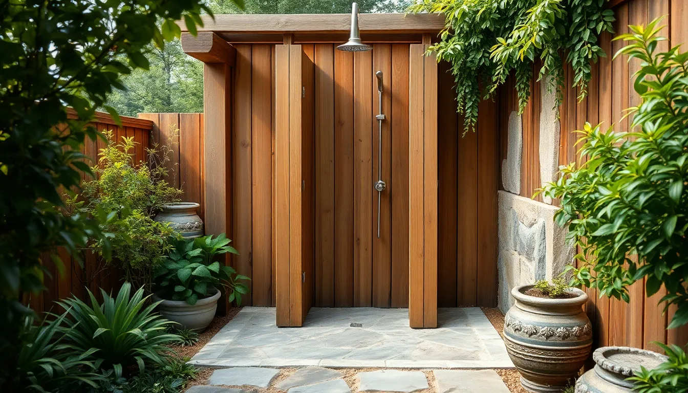 10 Stunning Outdoor Shower Ideas to Transform Your Backyard Oasis 2 10 Stunning Outdoor Shower Ideas to Transform Your Backyard Oasis 1