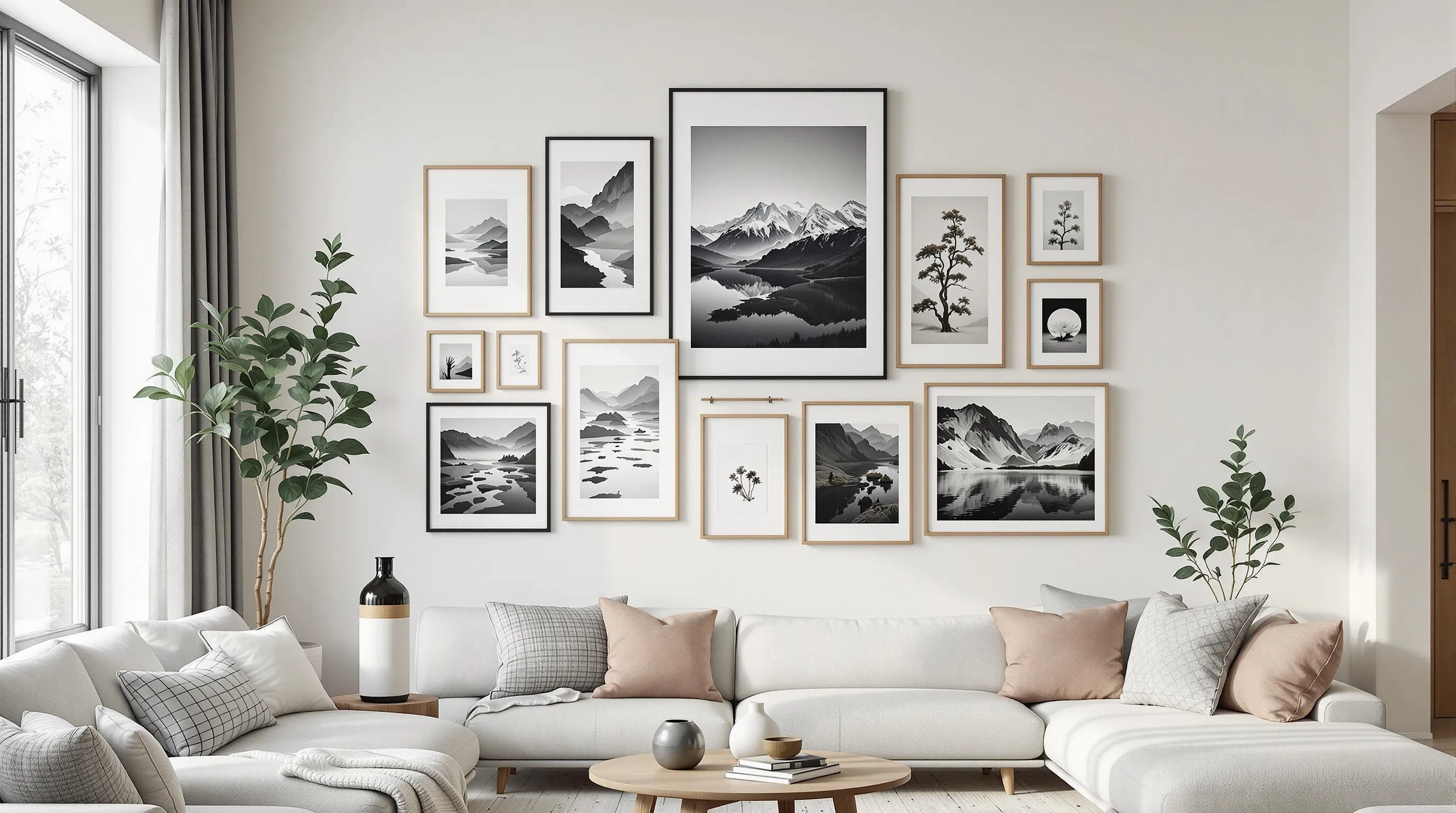 15 Stunning Wall Ideas for Japandi Style Living Room That Create Zen Vibes 2 15 Stunning Wall Ideas for Japandi Style Living Room That Create Zen Vibes 1