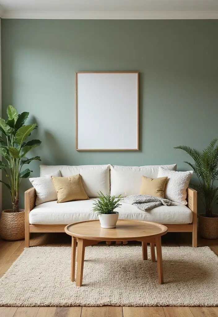 25 Beautiful House Color Schemes Interior Designers Recommend - 1. Soothing Sage and Crisp White