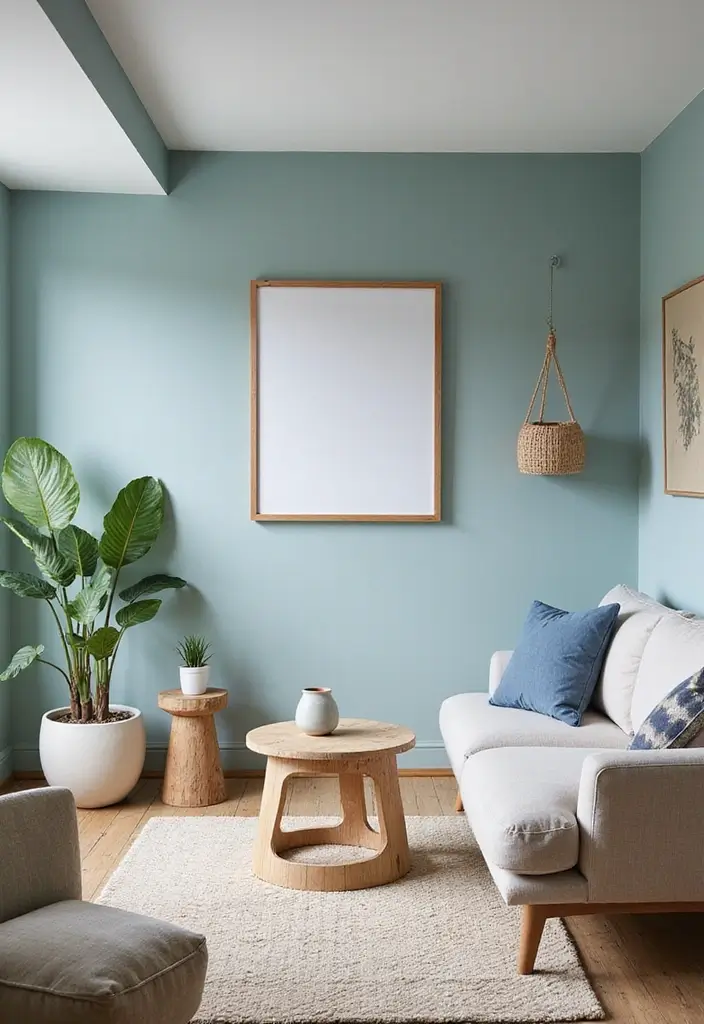 25 Best Basement Paint Colors That Brighten Dark Spaces 3 25 Best Basement Paint Colors That Brighten Dark Spaces - 3. Light Blue: Soothing Serenity