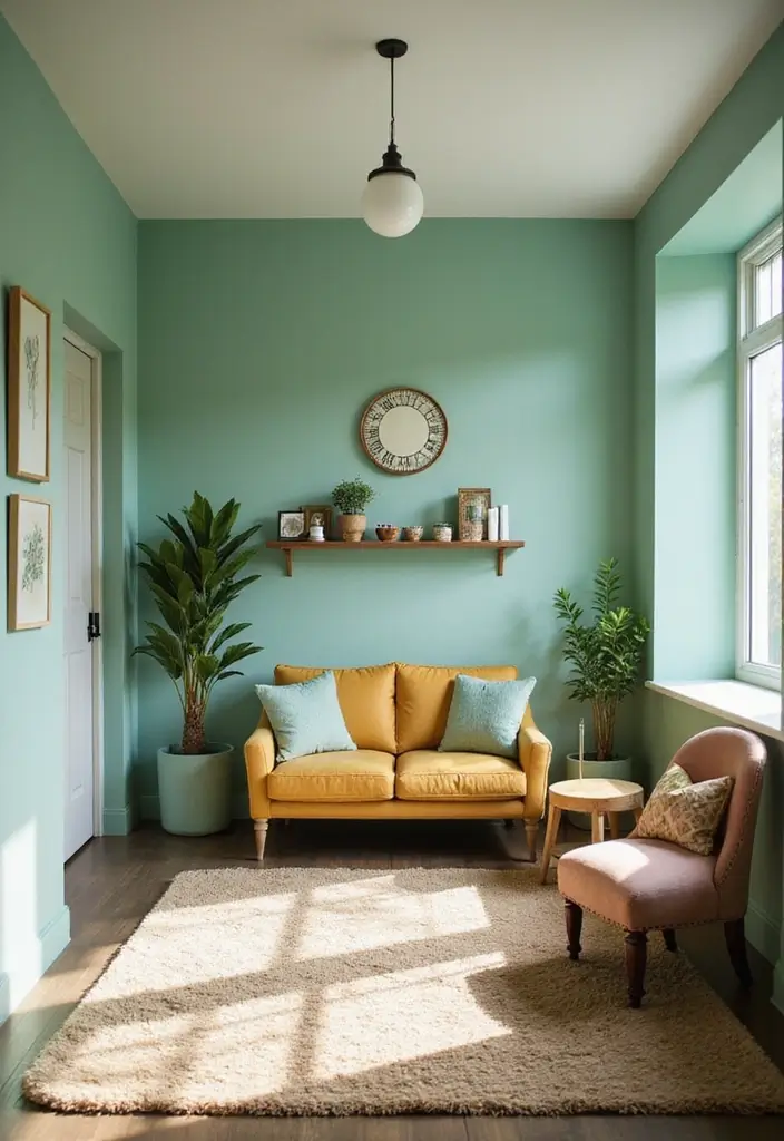 25 Best Basement Paint Colors That Brighten Dark Spaces 5 25 Best Basement Paint Colors That Brighten Dark Spaces - 5. Mint Green: Fresh and Revitalizing