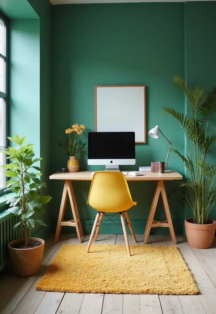 25 Best Dark Green Paint Colors for Cozy & Elegant Interiors - 14. Fern Green: Nature's Embrace