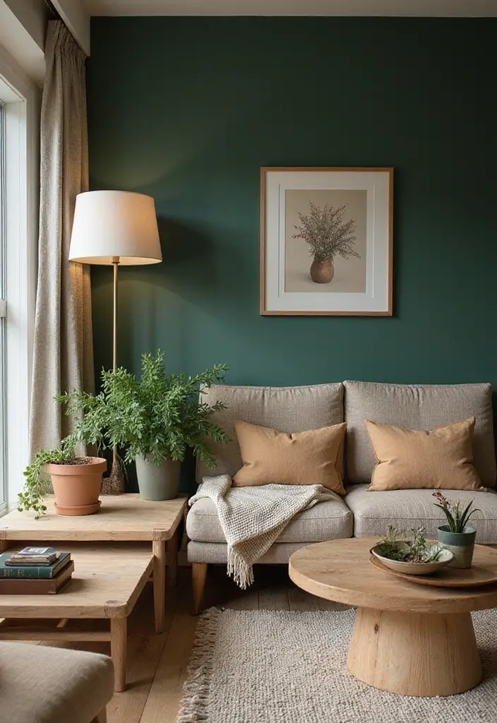 25 Best Dark Green Paint Colors for Cozy & Elegant Interiors - 16. Cedar Green: Warm and Cozy