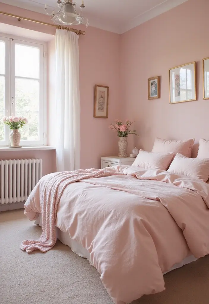 25 Best Eco-Friendly Paint Colors for Home Interiors Loved by Homeowners - 11. Pale Pink