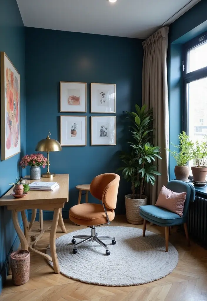 25 Best Eco-Friendly Paint Colors for Home Interiors Loved by Homeowners - 17. Steel Blue