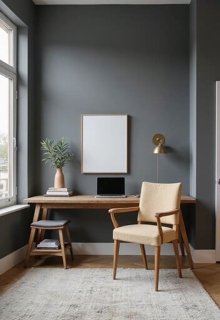 25 Best Eco-Friendly Paint Colors for Home Interiors Loved by Homeowners - 25. Steel Gray