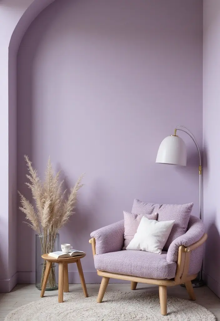 25 Best Eco-Friendly Paint Colors for Home Interiors Loved by Homeowners - 6. Dusty Lavender