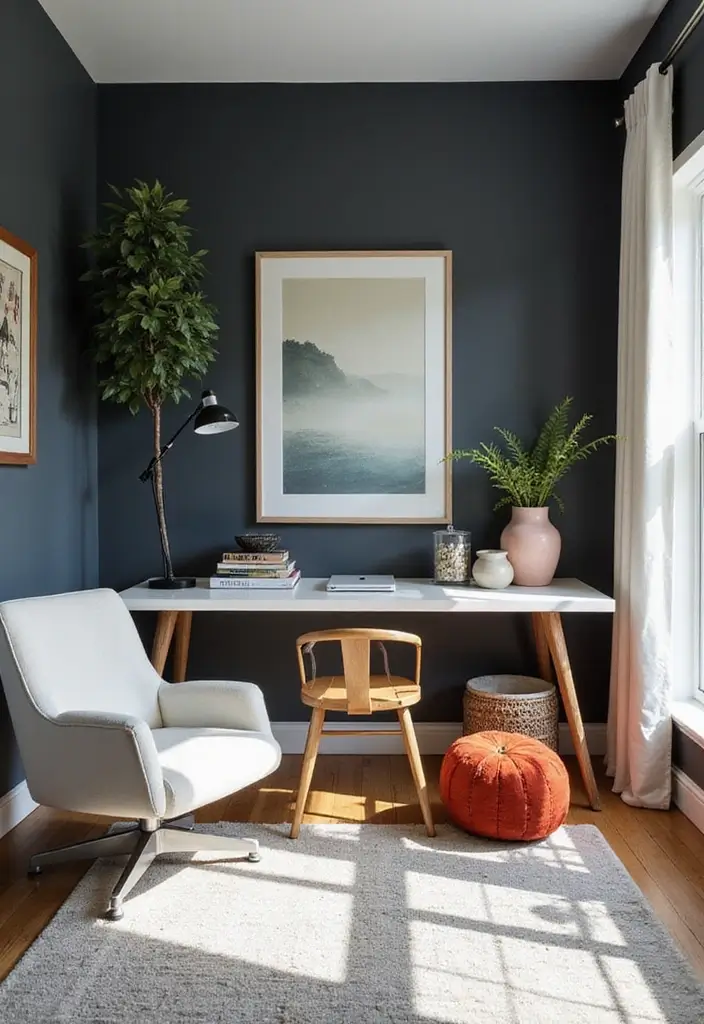 25 Best Eco-Friendly Paint Colors for Home Interiors Loved by Homeowners - 8. Deep Charcoal
