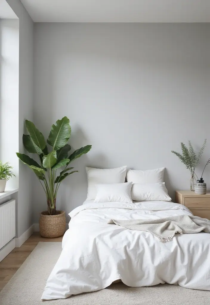 25 Best Grey Paint Colors for Bedroom Walls 1 25 Best Grey Paint Colors for Bedroom Walls - 1. Soft Dove Grey