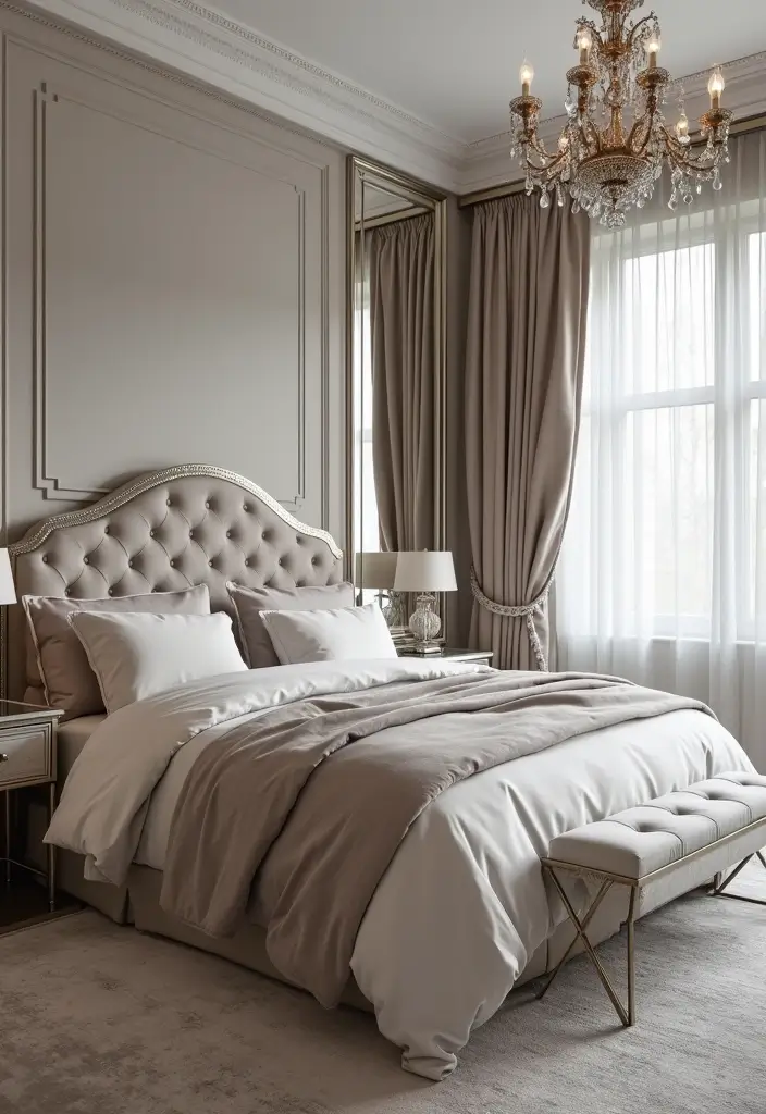 25 Best Grey Paint Colors for Bedroom Walls 14 25 Best Grey Paint Colors for Bedroom Walls - 14. Pearl Grey