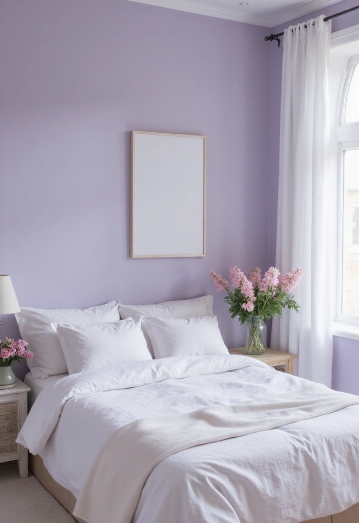 25 Best Grey Paint Colors for Bedroom Walls 16 25 Best Grey Paint Colors for Bedroom Walls - 16. Lavender Grey
