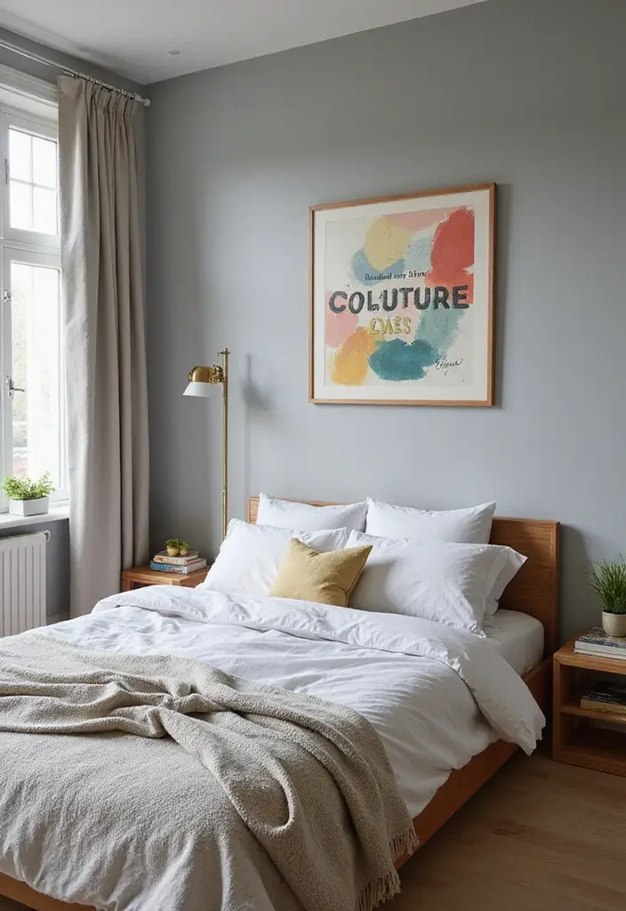 25 Best Grey Paint Colors for Bedroom Walls 20 25 Best Grey Paint Colors for Bedroom Walls - 20. Frost Grey
