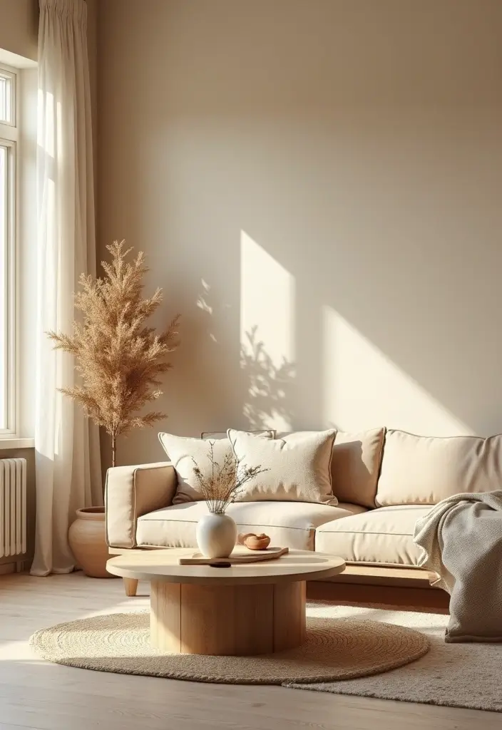 25+ Best Paint Colors for Living Room That Create Cozy & Stylish Spaces - 18. Light Warm Beige
