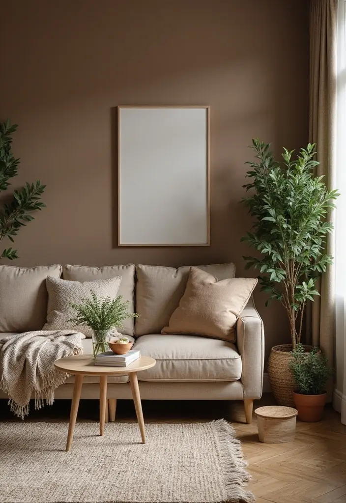 25+ Best Paint Colors for Living Room That Create Cozy & Stylish Spaces - 5. Earthy Taupe