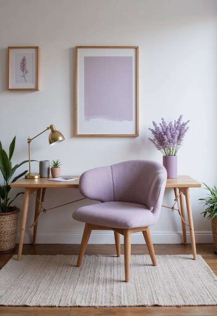 25 Best Room Color Ideas for Men That Look Masculine - 21. Gentle Lavender: Soft and Sophisticated