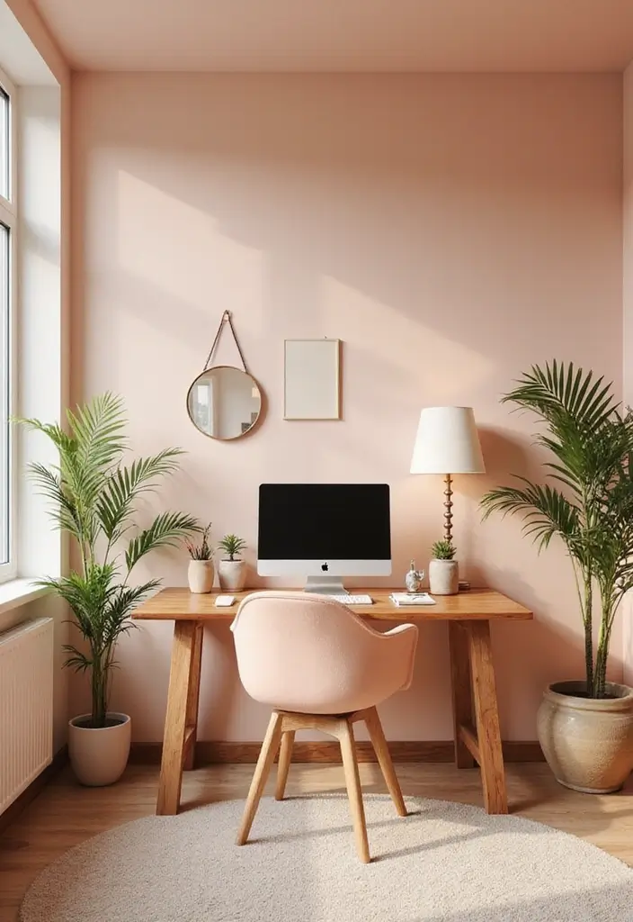 25 Best Room Color Ideas for Men That Look Masculine - 25. Soft Peach: Unconventional Yet Stylish