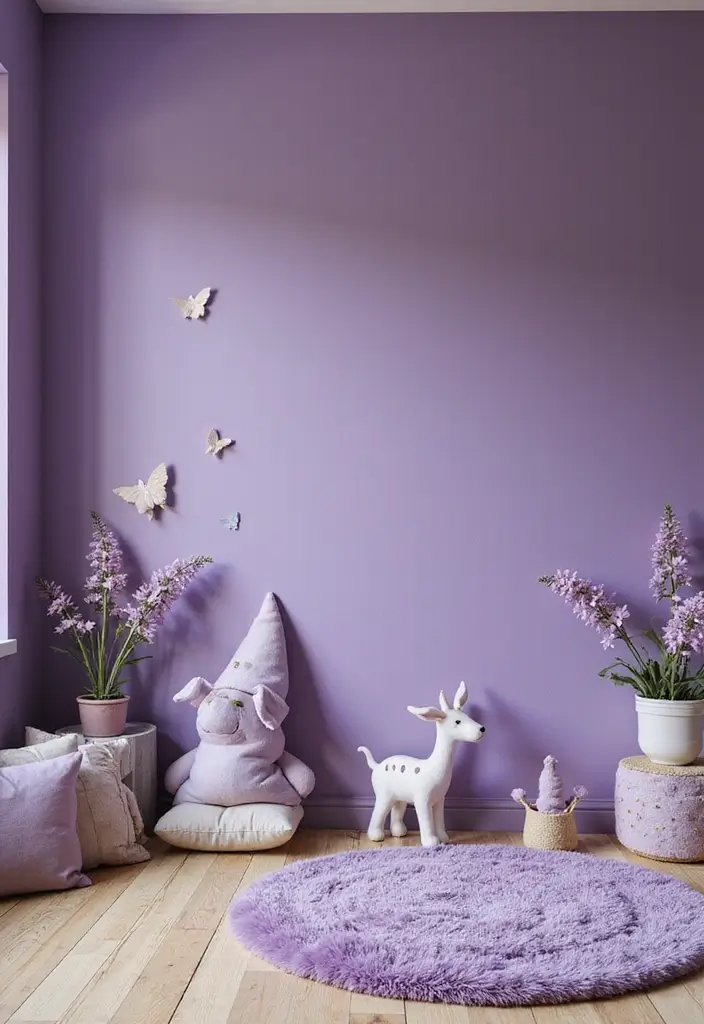 25 Bold Dark Purple Paint Colors That Make a Statement 21 25 Bold Dark Purple Paint Colors That Make a Statement - 21. Enchanted Purple