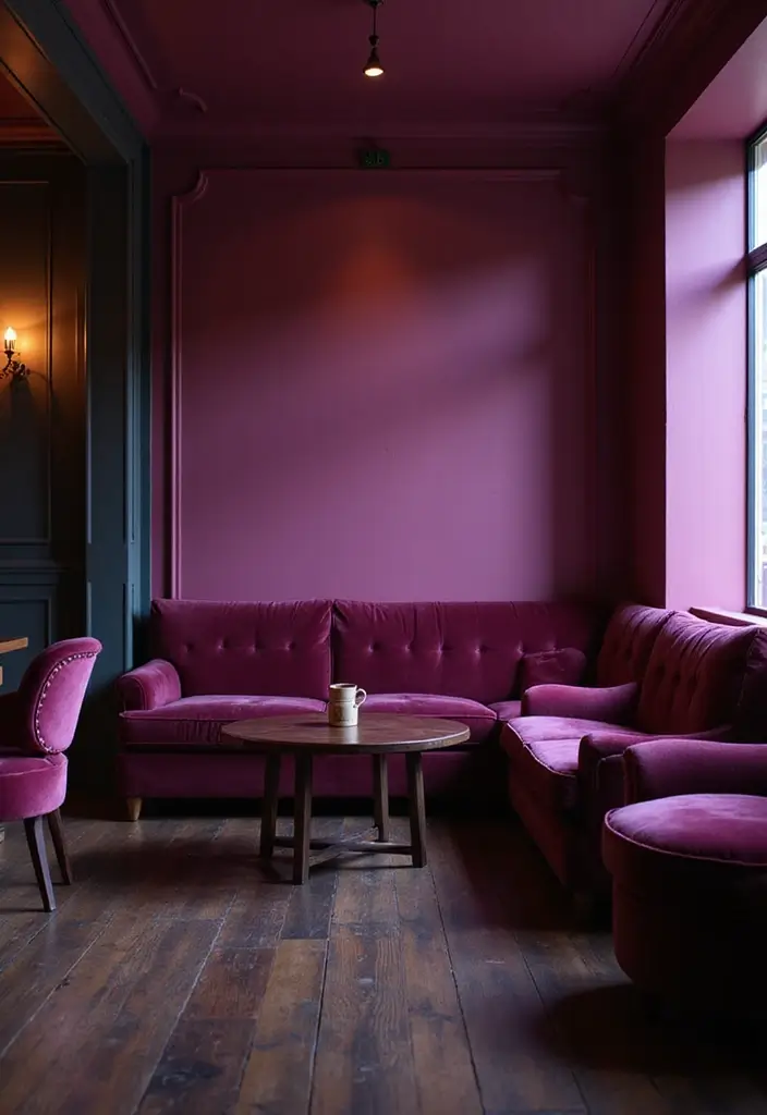 25 Bold Dark Purple Paint Colors That Make a Statement 6 25 Bold Dark Purple Paint Colors That Make a Statement - 6. Violet Shadow