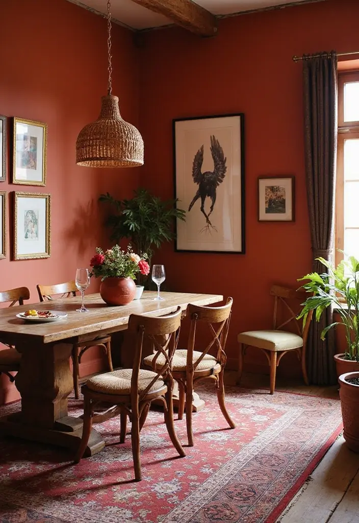 25 Earth Tone Paint Colors That Feel Warm & Inviting 3 25 Earth Tone Paint Colors That Feel Warm & Inviting - 3. Warm Clay Red