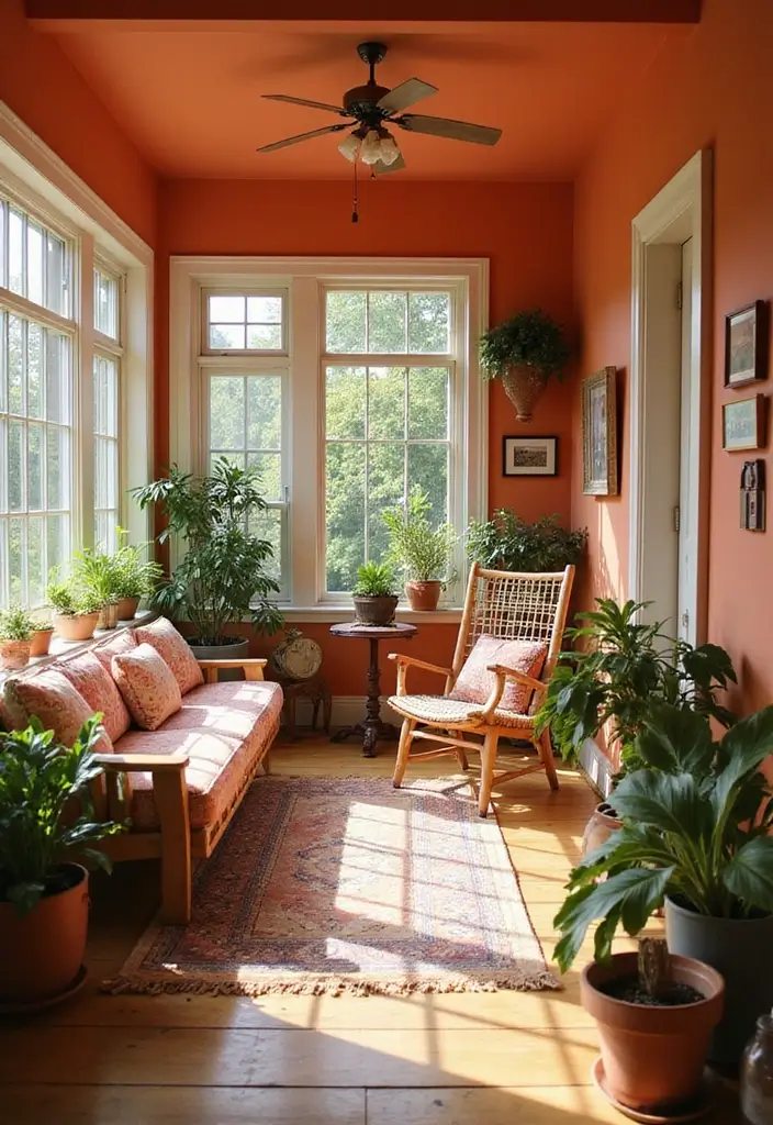 25 Earth Tone Paint Colors That Feel Warm & Inviting 6 25 Earth Tone Paint Colors That Feel Warm & Inviting - 6. Terracotta Orange