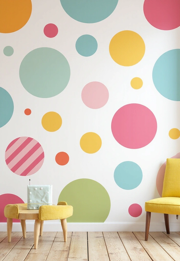 25 Funky Wall Paint Ideas That Add Personality to Your Room - 11. Unexpected Patterns