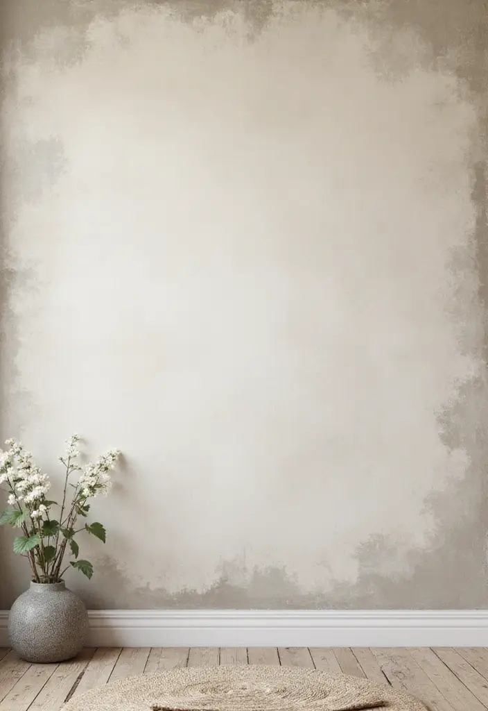 25 Funky Wall Paint Ideas That Add Personality to Your Room - 20. Vintage Wash