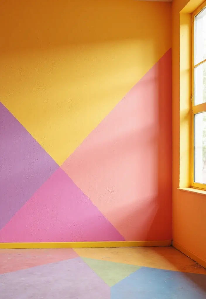 25 Funky Wall Paint Ideas That Add Personality to Your Room - 21. Candy Coated