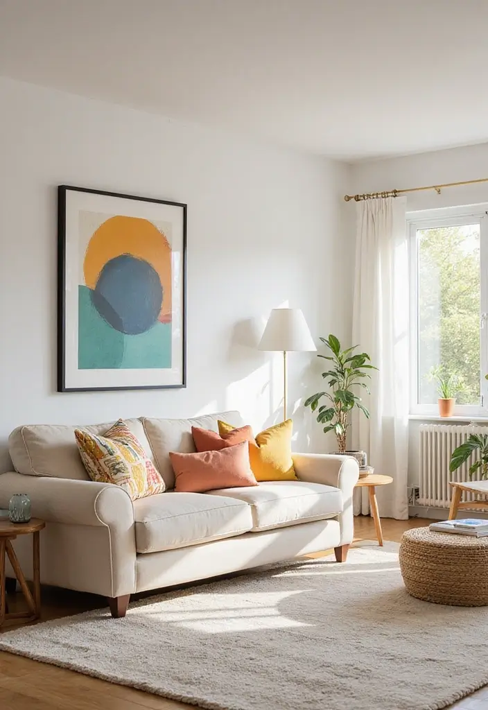 25 Neutral Paint Colors for Living Room That Never Go Out of Style 1 25 Neutral Paint Colors for Living Room That Never Go Out of Style - 1. Soft White